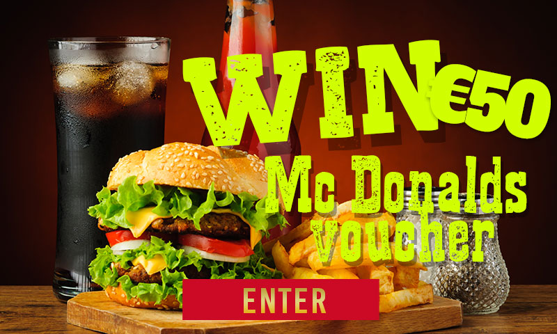 Win €50 McDonalds Voucher!