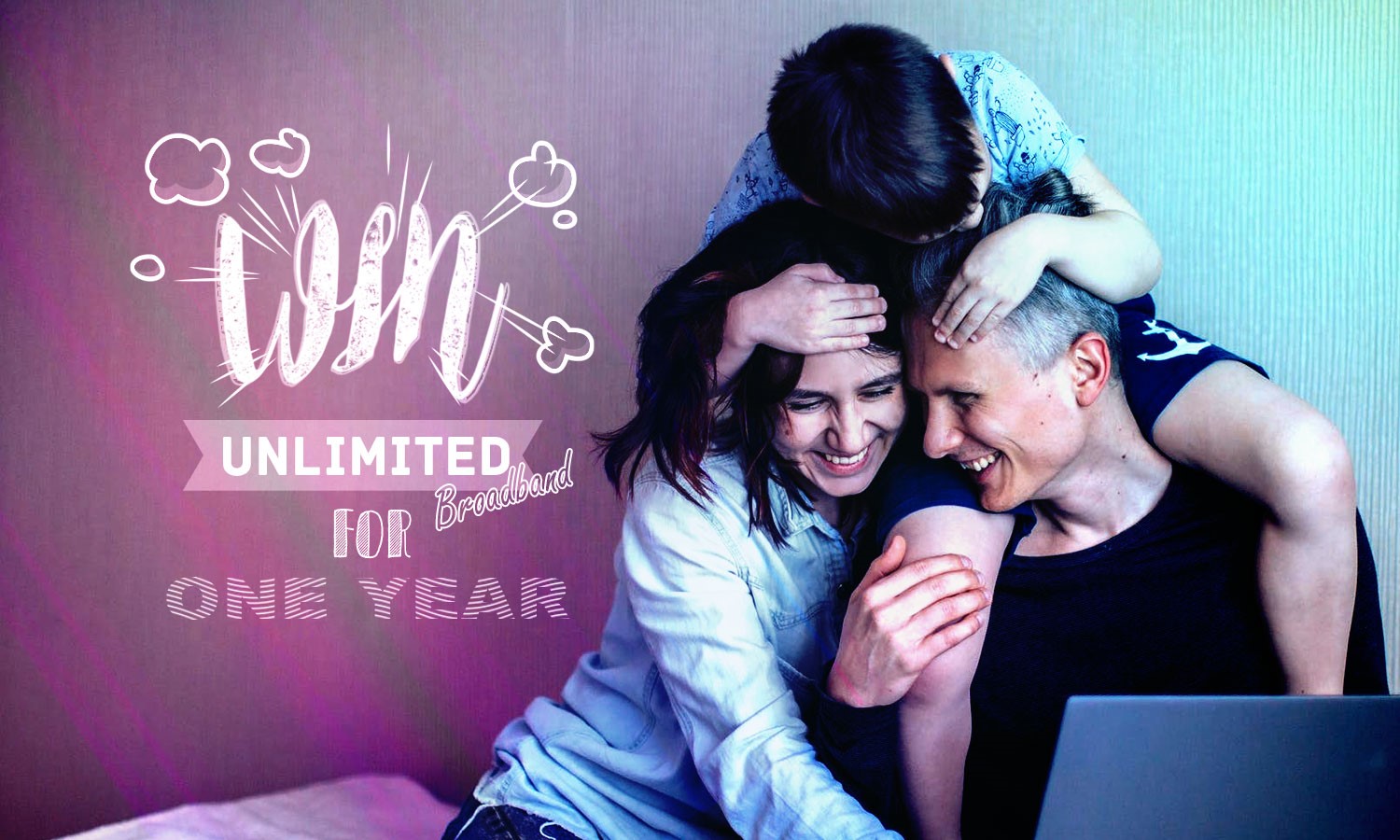 Win Unlimited Broadband for One Year